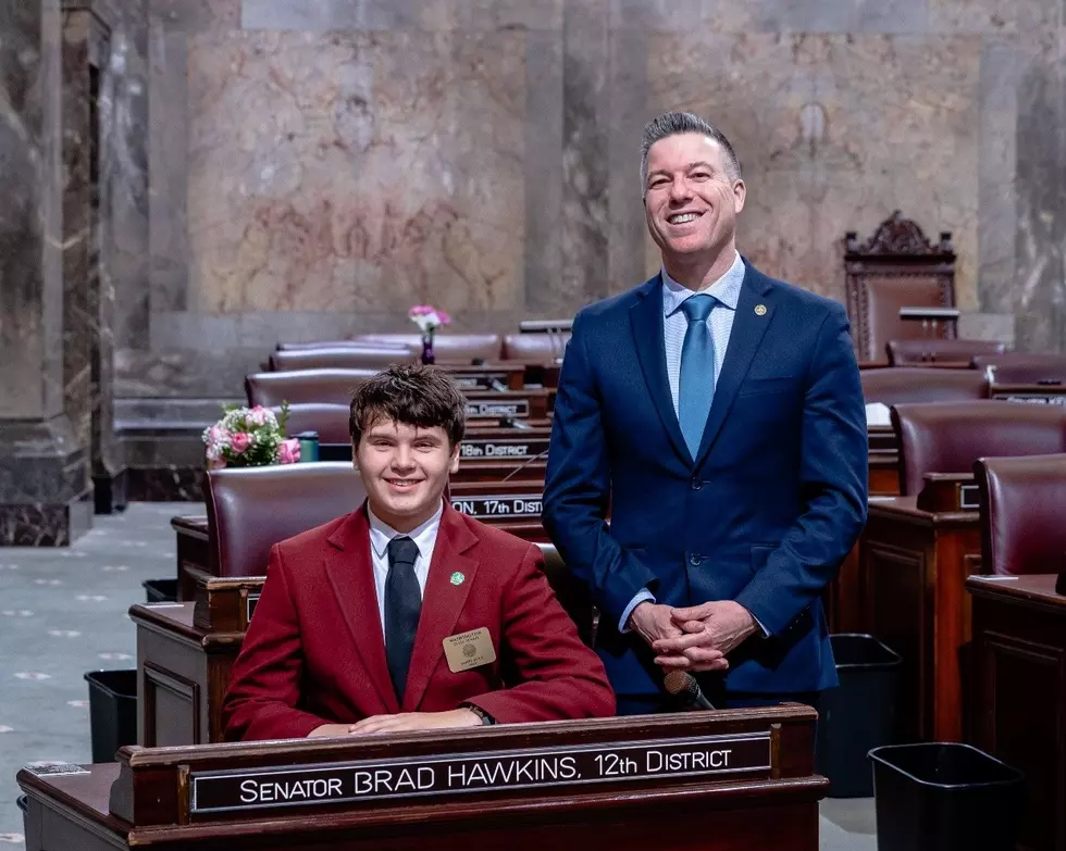 James Byrd of Wenatchee is Senate Page