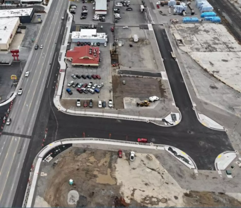 Signal Light Coming In N. Wenatchee Where New Business Will Be